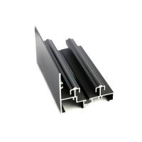 OEM 0.8mm Black Anodized Aluminum Door Profiles