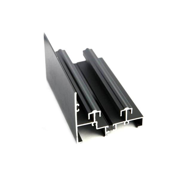 OEM 0.8mm Black Anodized Aluminum Door Profiles