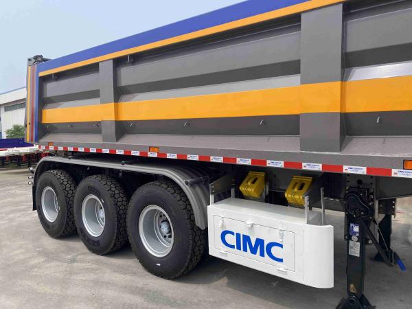 Chinese CIMC  The Latest Design High Intensity4 Axle 60 Ton 80 Ton U-type Tipper Cargo Trailer Dump Semi Trailer