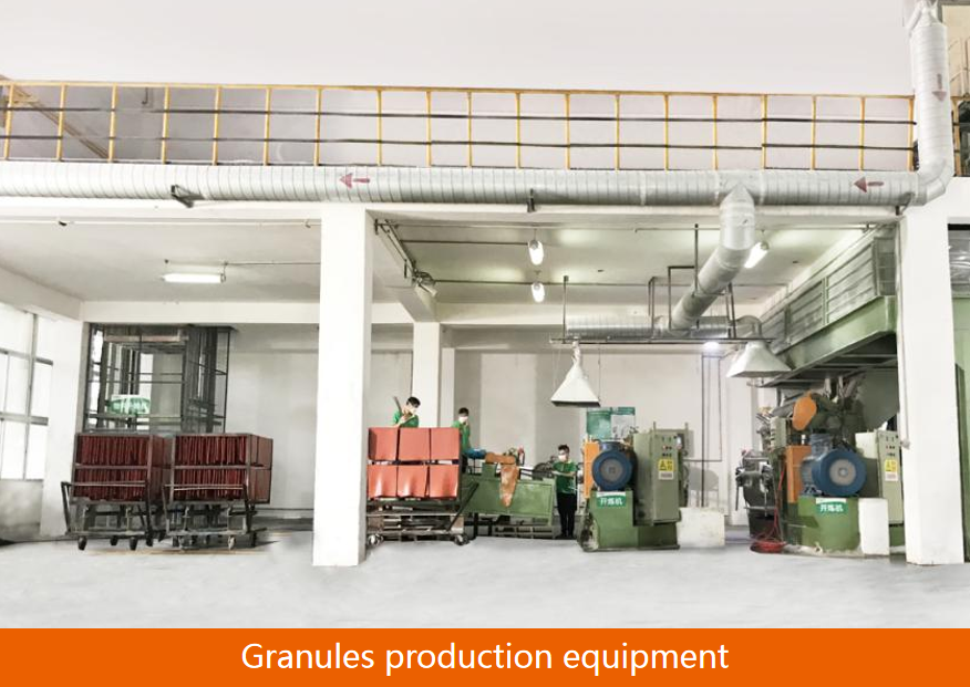 Durable ETPR Rubber Infill for Artificial Grass and Sports Fields, Optimal Shock Absorption and Resilient