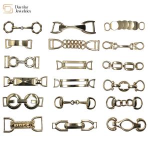 Shoes Clothing Bag Metal Ornaments Accessories Custom Metal Chain Buckle