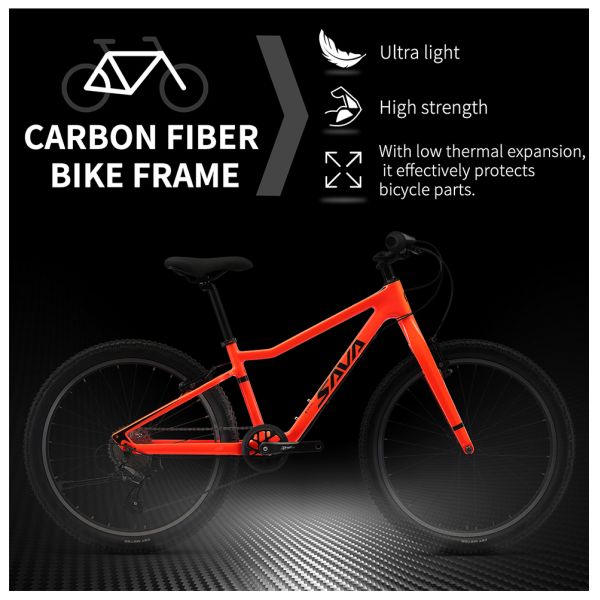 Велосипед дороги углерода 40 детей дюйма SAVA желтеет велосипед детей тормоза v