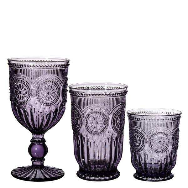 Food Grade Colored Crystal Wine Glasses 11Oz Wine Glass Goblet