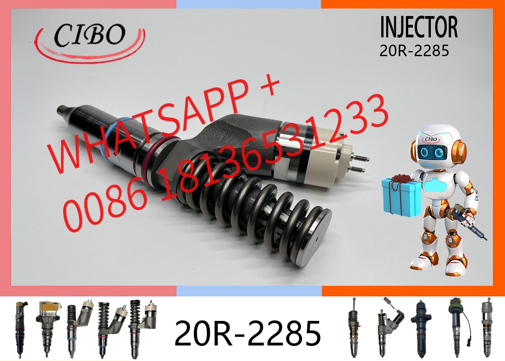 original 20R-2285 Diesel Fuel Injector for C15 C18 Excavator Engine Replacement for OEM 359-7434 20R-1304 374-0750 20R-2284 30R-0004 original new injector