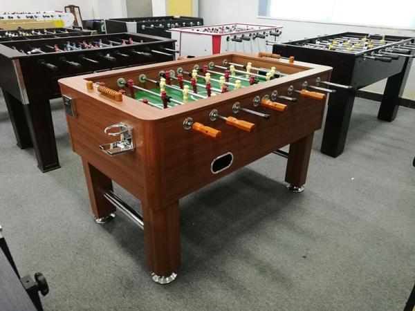 Standard 5FT football table classical soccer table with wood handle optional player