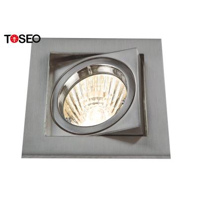 O quadrado de bronze vermelho Recessed a luz de teto para Corrido RoHS certificado