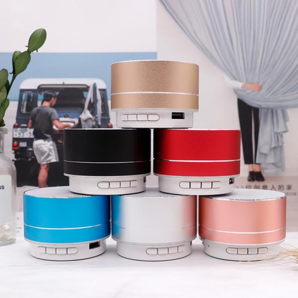 Multicolor Mini Wireless Bluetooth Speaker Outdoor With 350mAh Rechargeable Battery
