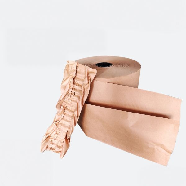 Double Layer Kraft Paper Pad 14x60cm Kraft  Cushioning For Long Fragile Items