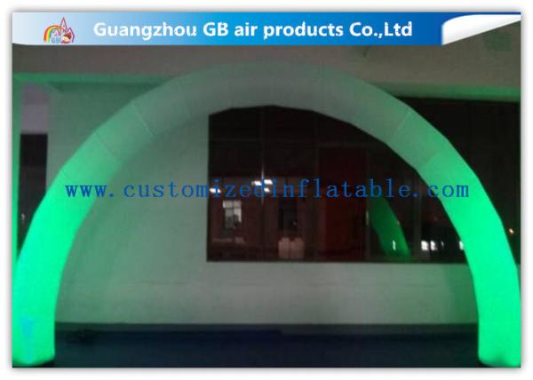 Outdoor Arch Shape Inflatable Lighting Decoration Stage Lighting For Wedding / Party