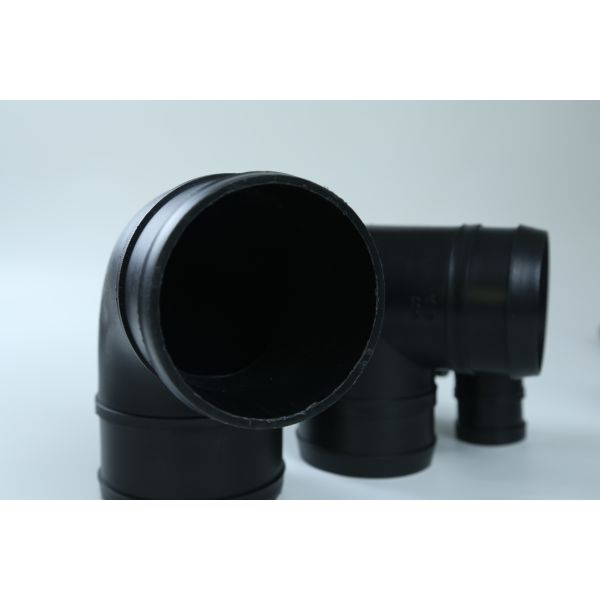 Forest Farms Soft PE Pipe Elbow Plastic Agricultural 90 Degree Hose Elbow