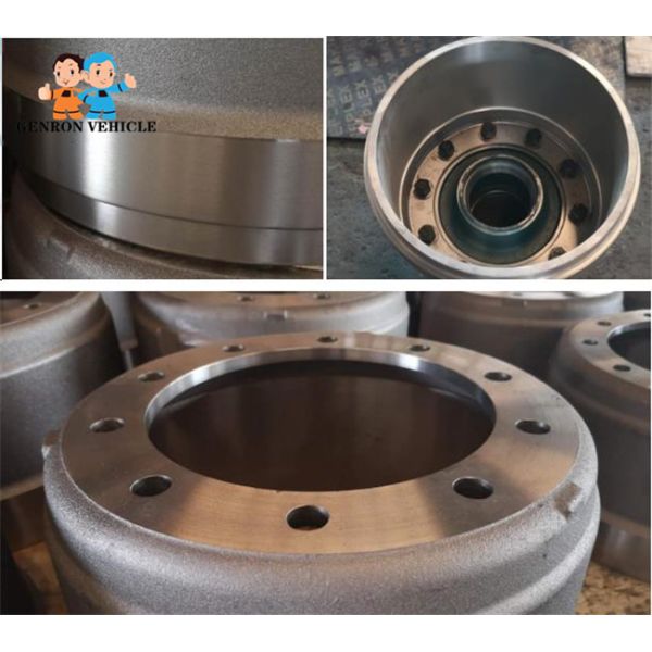 CHINA Hot Sale Custom Cast steel/Cast iron Forging Trailer Axle Brake Drum