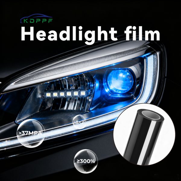 Self-Healing UV Resistant Anti-Scratch Headlight Protection Film TPU Headlight PPF for Cars