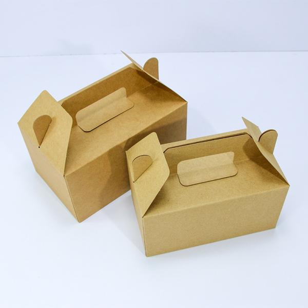 Caja plegable de papel kraft impreso a medida para frutas y verduras