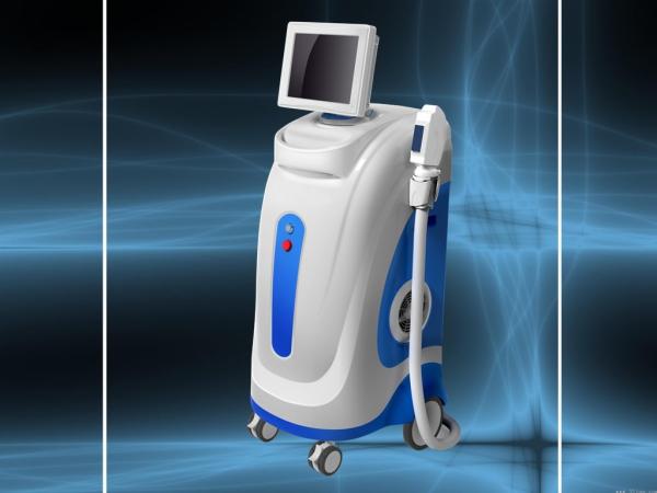 Vertical SHR Permanent Hair Removal Machine , IPL Hair Remover for Men