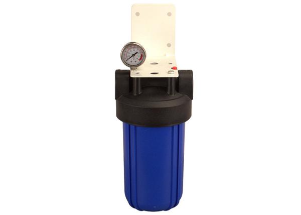 10'' big blue whole house  water filter housings 1'' port with metal bracket