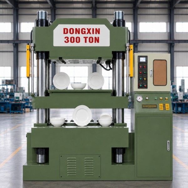 Robust Construction Melamine Tableware Manufacturing Machine Compression Molding