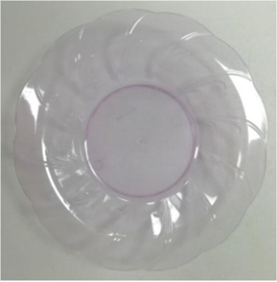 8 inch round disposable flaired plastic dessert bowls plastic microwave safe pp bowl plastic eating bowls