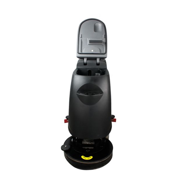 Скруббер пола компактной батареи 24В использующий энергию для кафельных полов малошумных