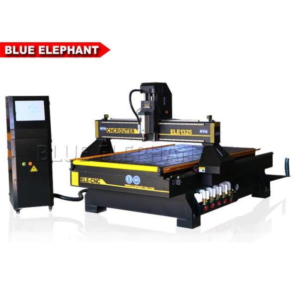 9.0KW Wood Router CNC Machine 1325 , wood working machinery for wood door