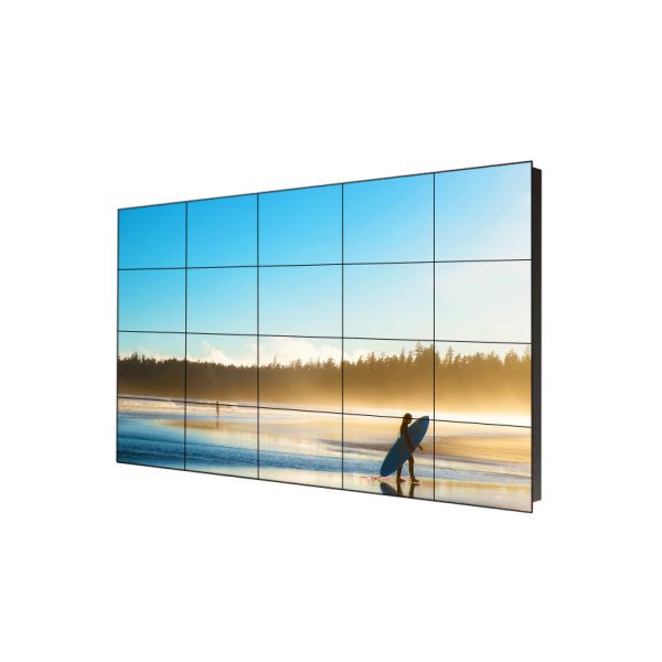 75 Inch LCD Splicing Screen with 3.5mm Seams and 500cd/m² Brightness for Video Wall Applications