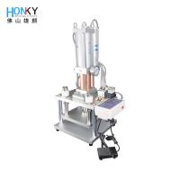 Desktop Pressure Plus Type Cap Pressing Machine With Hydraulic Pressure Tank For Oil Pod Cap Pressing