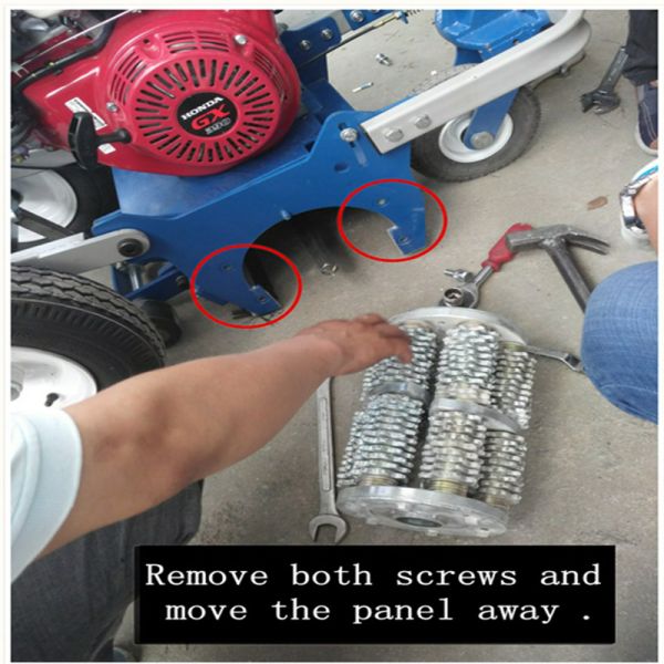 Alloy Grinding Head 13.0HP Honda Road Line Remover