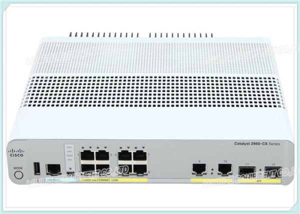 WS-C2960CX-8PC-L Cisco Ethernet Network Switch Cisco Catalyst 2960-CX 8 Port PoE LAN Base оснащается 8 портами Gigabit Ethernet POE+ с 2 x 1 Gigabit медными и 2 x 1 Gigabit SFP подключениями