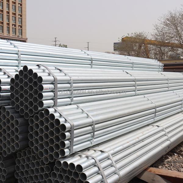Galvanizado Soldado Quadrado / Rectangular Tubos de Tubos de Aço Secção oca para Casa Prefabricada