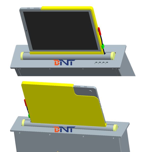 5mm Panel Thick Tablet Ultra Thin Motorized Monitor Lift