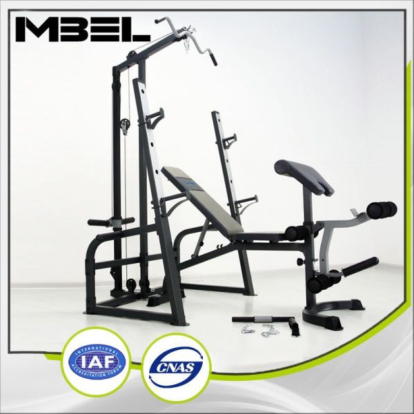 1970*1220*2040mm Assembled Dimension Weight Lifting Bench for Strength Training