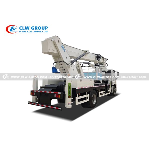 ISUZU GIGA 34-Meter Insulated Aerial Work Truck with Dielectrically Insulated Bucket and Articulated Folding Arm
