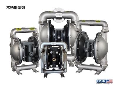 Compressed Air Driven Diaphragm Pump , Vacuum 2 Inch Diaphragm Pump