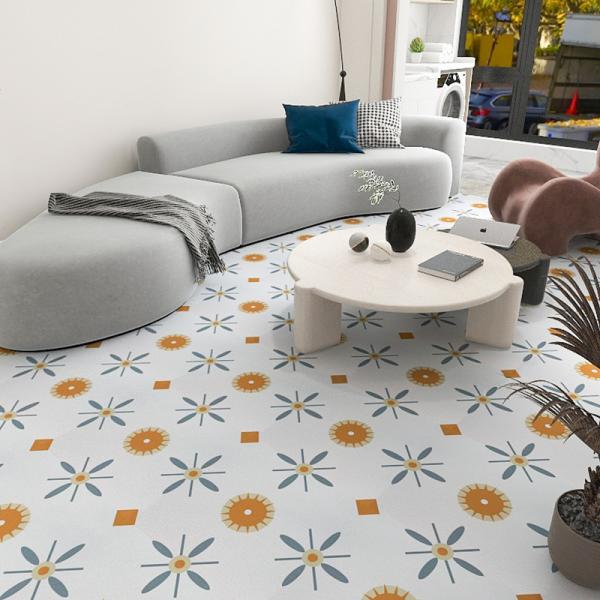 Waterproof Self Adhesive Vinyl Flooring with 3 Years Warranty and 62 Pieces per Carton for Indoor Use
