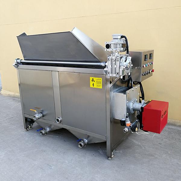 Aquecimento a gás elevação automática cesta Tornado Batata máquina de fritura francesa para batatas fritas belgas