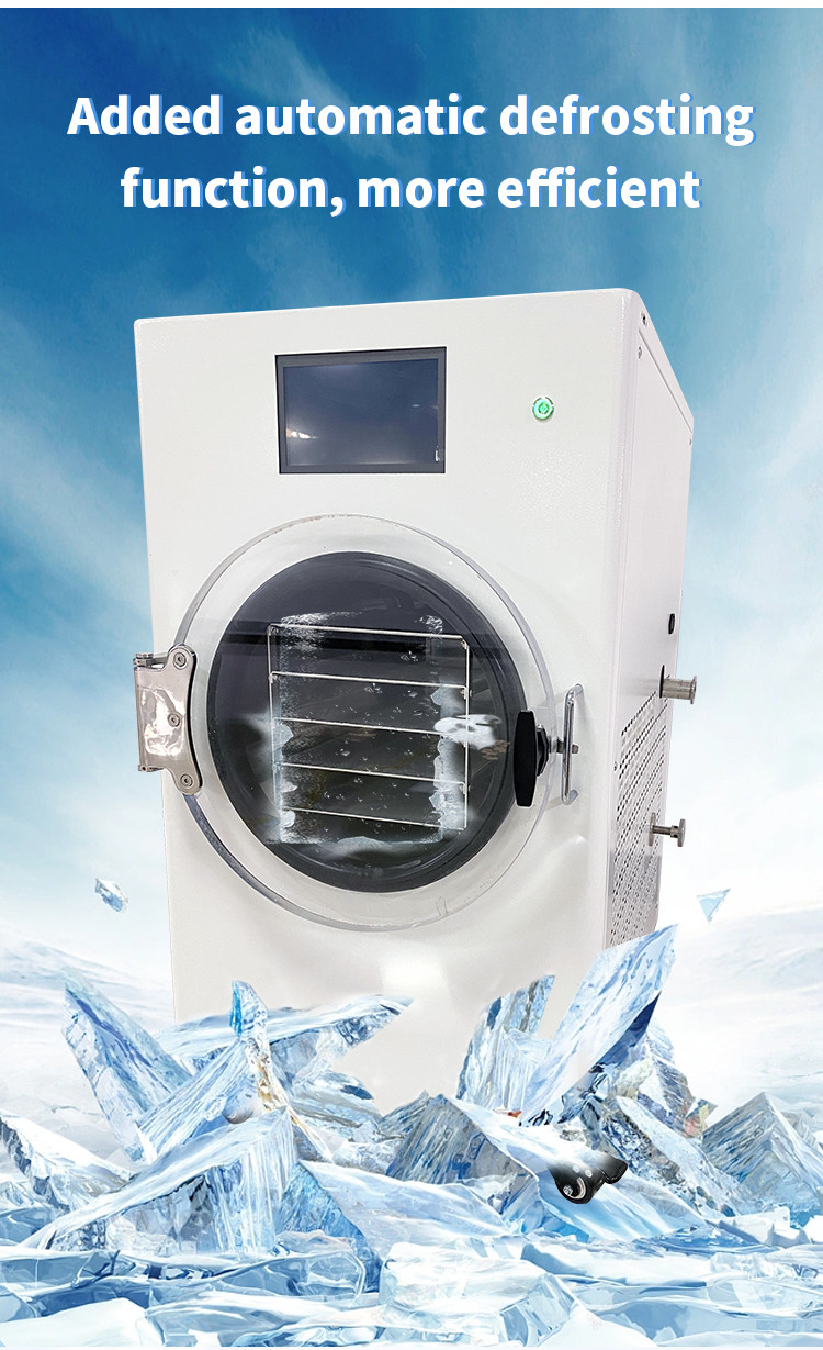 машина 50hz Lyophilizer засыхания еды сушильщика замораживания вакуума 750W для дома