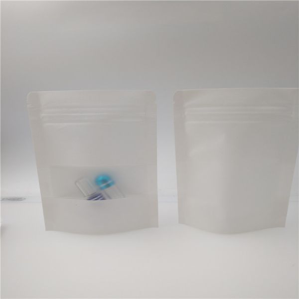 Rice Plastic Packaging Bags For Food , Granola Custom Printed Stand Up Pouches