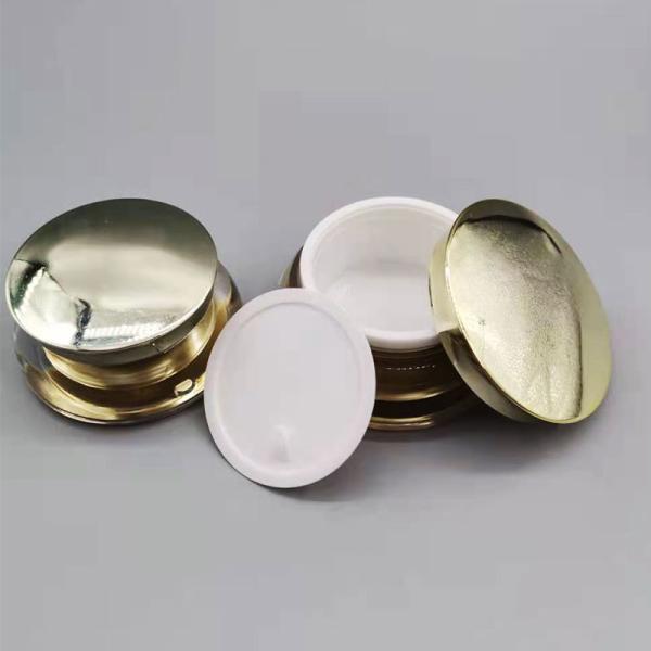 80g Double Wall Cosmetic Jar With Lid Plastic Face Cream Container Packaging