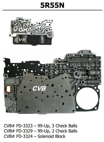 Auto Transmission 5R55N sdenoid valve body good quality used original parts