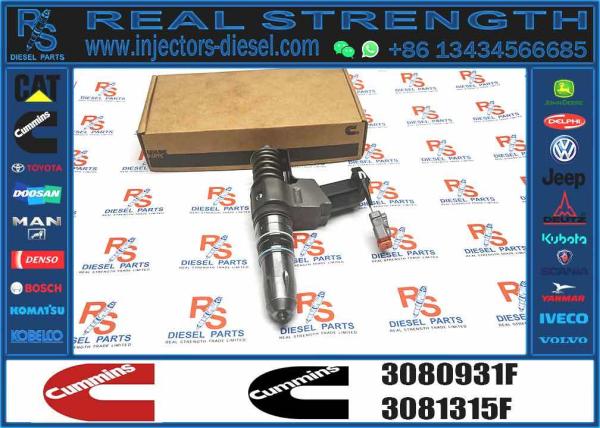 Partidas de maquinaria de construcciónInyector de combustible para el motor diesel N14 3080931F 3087558F 4307795 6087807 para el motor diesel CUMMINS