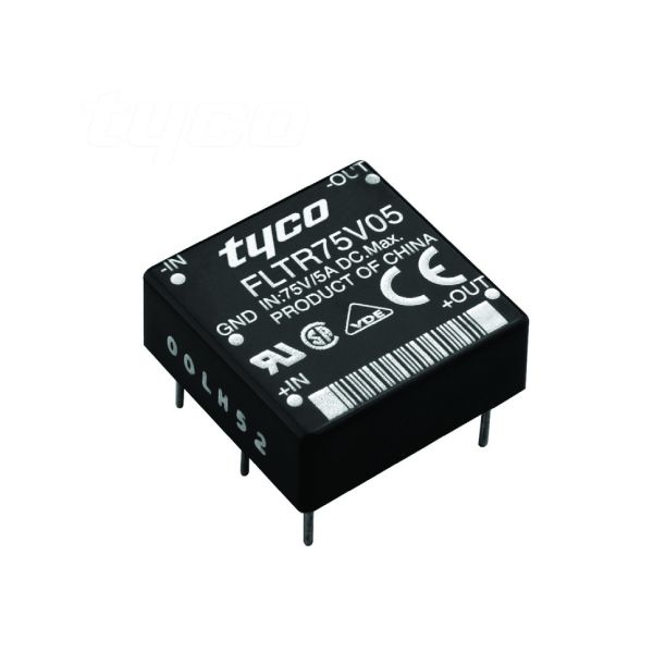 Compact EMI Filter ABB FLTR75V05Z for PCB Mounting in High Frequency DC DC Power Module Applications
