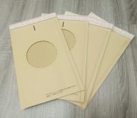 L'impression faite sur commande non Bendable Brown Papier d'emballage a ridé des enveloppes