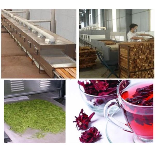 Electric Microwave Wood Drying Machine For Tea Flower Wood Temperature Controllable