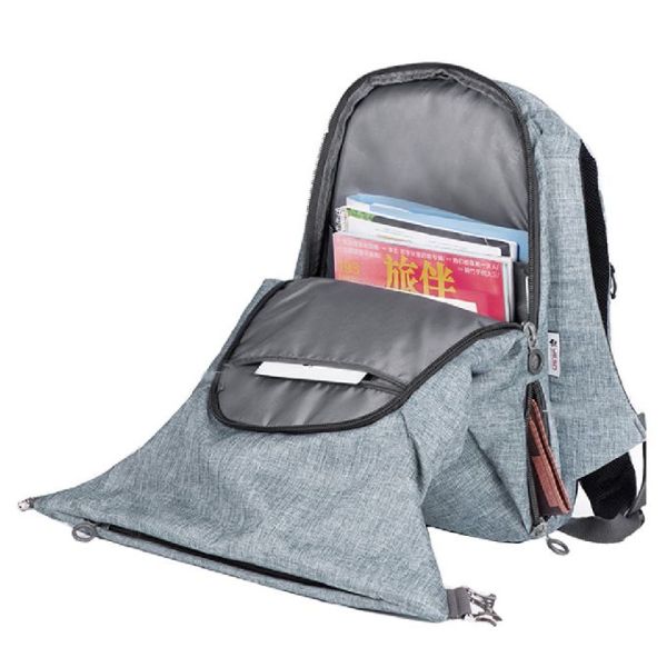 Fashion Style Waterproof Oxford Office Laptop Backpack For Mens