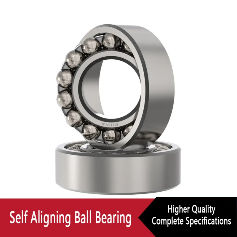 Open Type 1215M Self-Aligning Ball Bearings for Machinery Double Row Design 75mm Bore