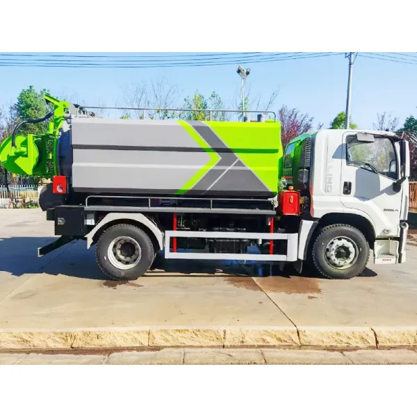 Isuzu 10000 Liters Sewage Vacuum Trucks