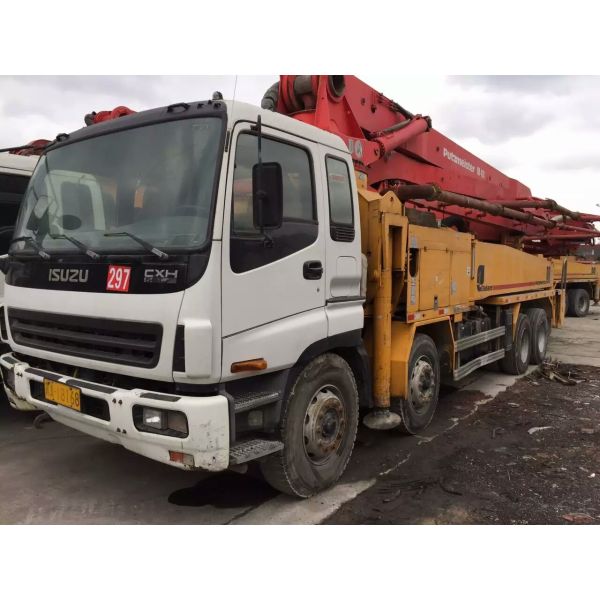 second-hand concrete pump SANY truck pump 42m putzmeister pump for sale