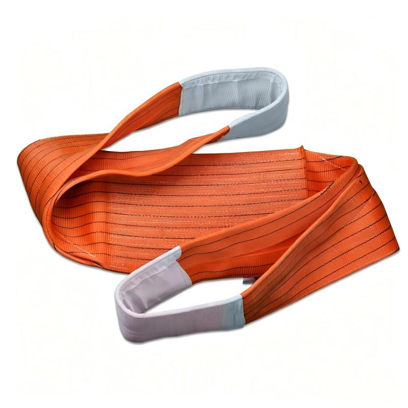 1ton - 10ton Polyester Lifting Sling 6:1 Double Layer Double Eye Sling