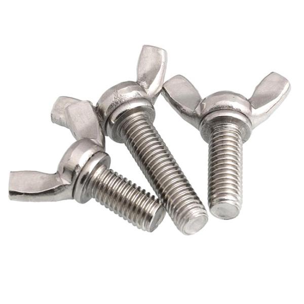 Din316 Wing Bolt Carbon Steel Wing Bolt Stainless Steel Eyebolt with Wing Nut butterfly Bolt Galvanized