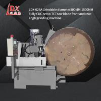LDX-026A1500MM Máquina de rectificación de ángulo delantero y trasero de hoja de sierra de carburo CNC completa
