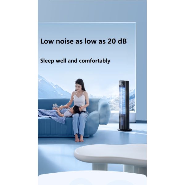 Floor Vertical Mobile Ice Mist Air Conditioning Fan with 220V Voltage and Private Mold